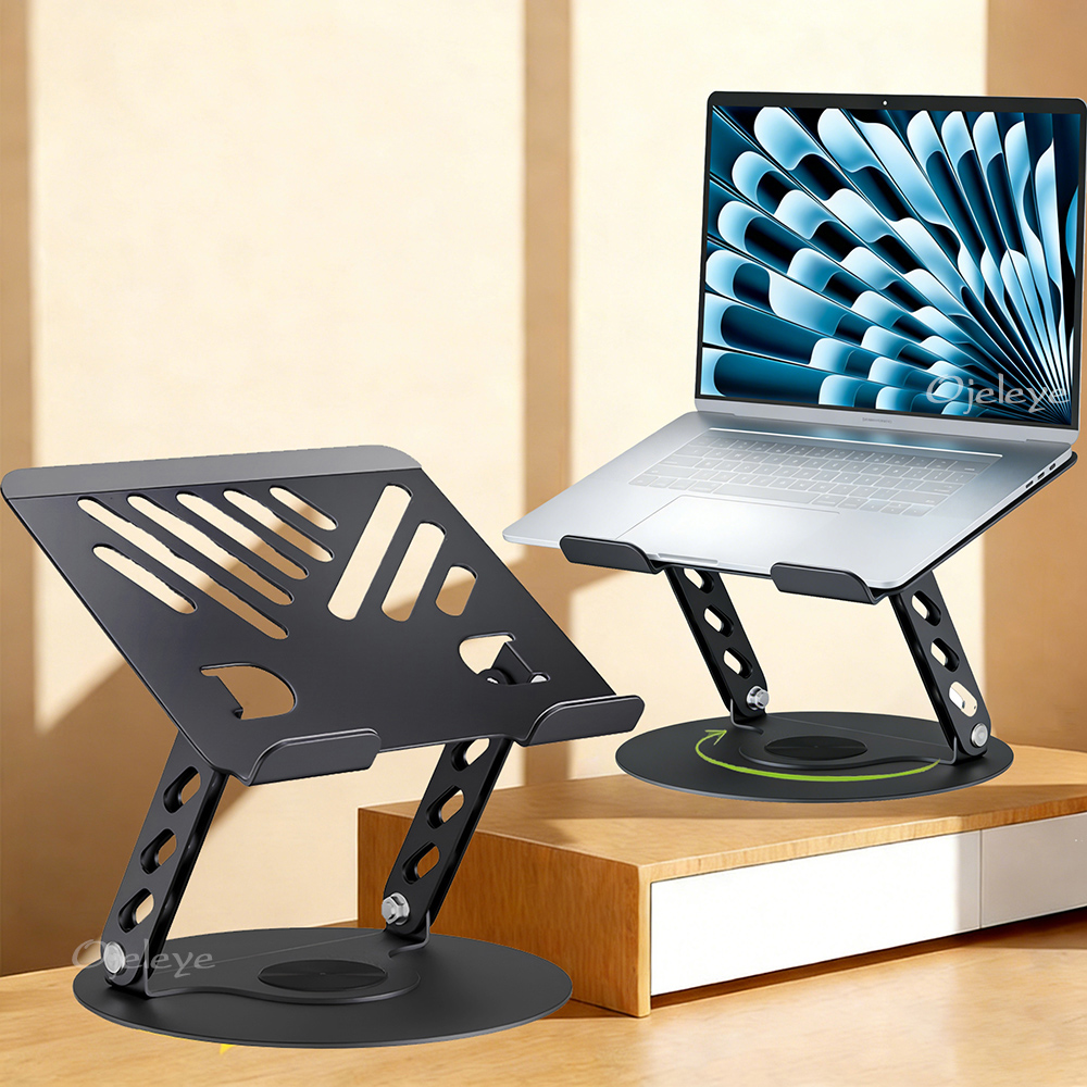 Laptop Cooling Pad - 360 ° Draaibare laptopstandaard van aluminiumlegering,