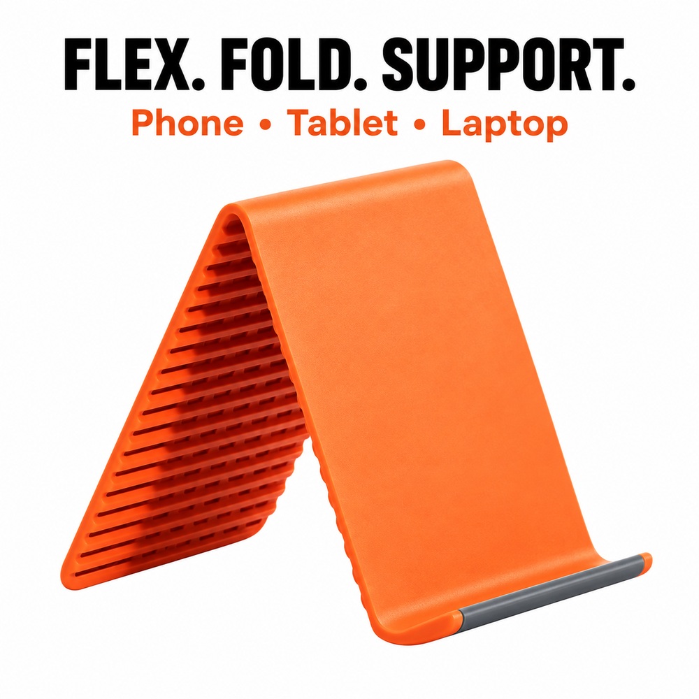 Laptop Stand - Flexibele siliconen telefoon- en tabletstandaard, inklapbare