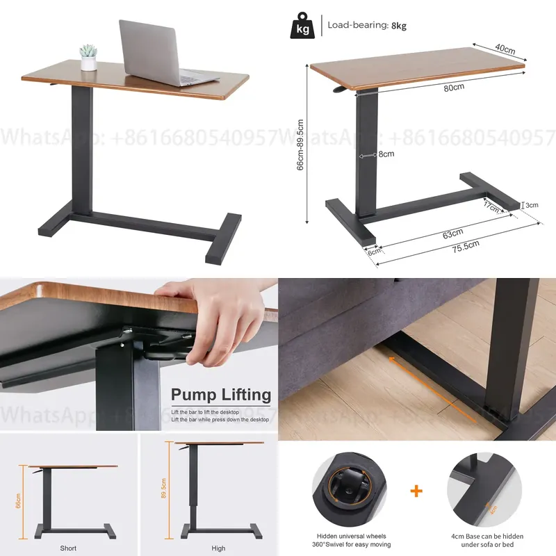 Laptop Stand - Verplaatsbaar laptop-nachtkastje voor bed, geschikt voor
