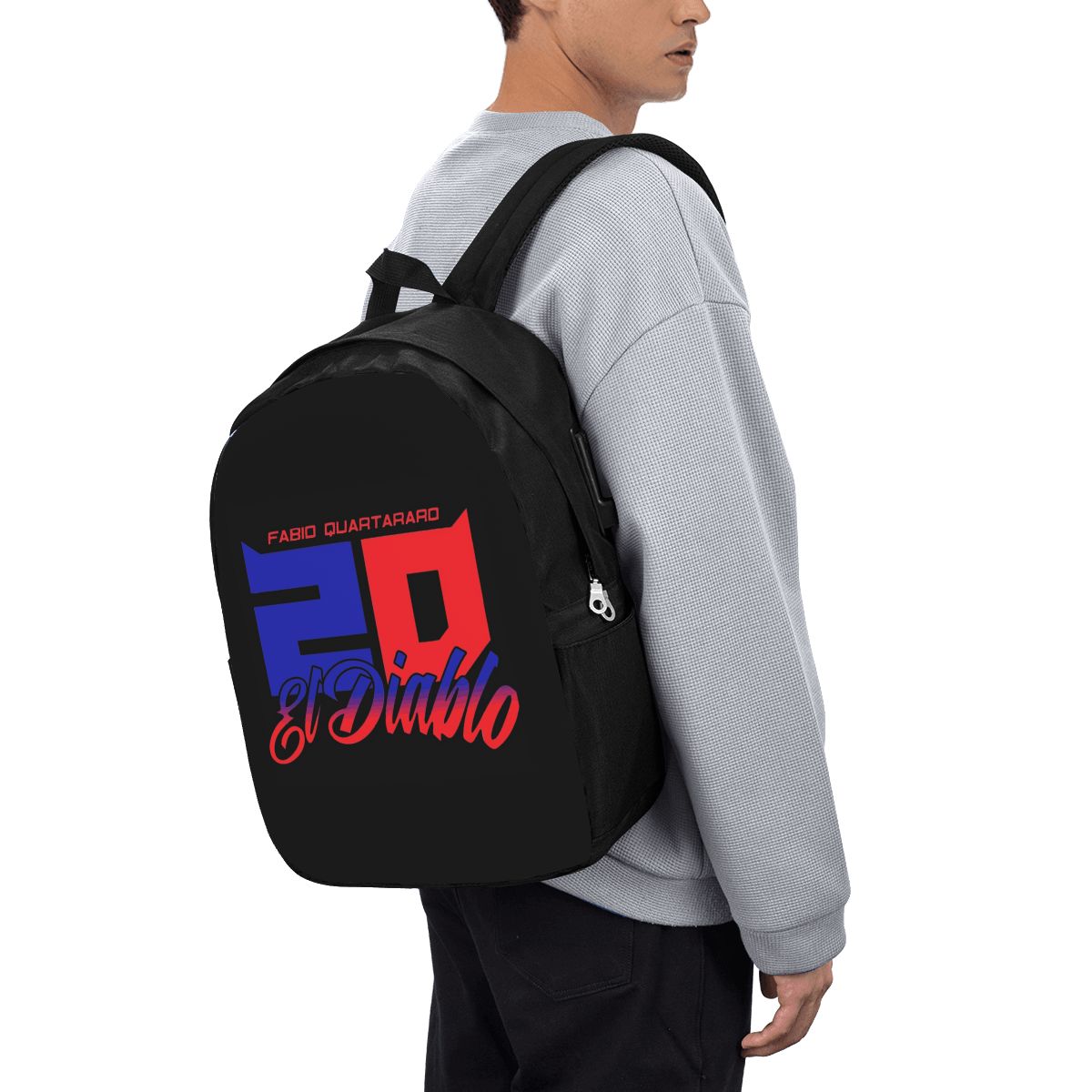 Fabio Quartararo El Diablo Num - Laptop Bag recensie en prijs