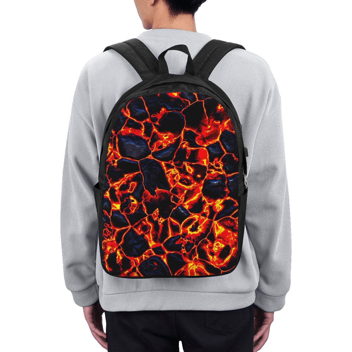 Magma Volcano Lava Fire Rugzak - Laptop Bag recensie en prijs