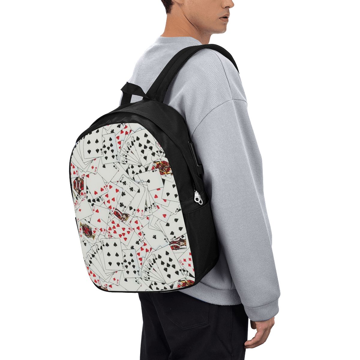 Speelkaarten Poker Print Rugza - Laptop Bag recensie en prijs