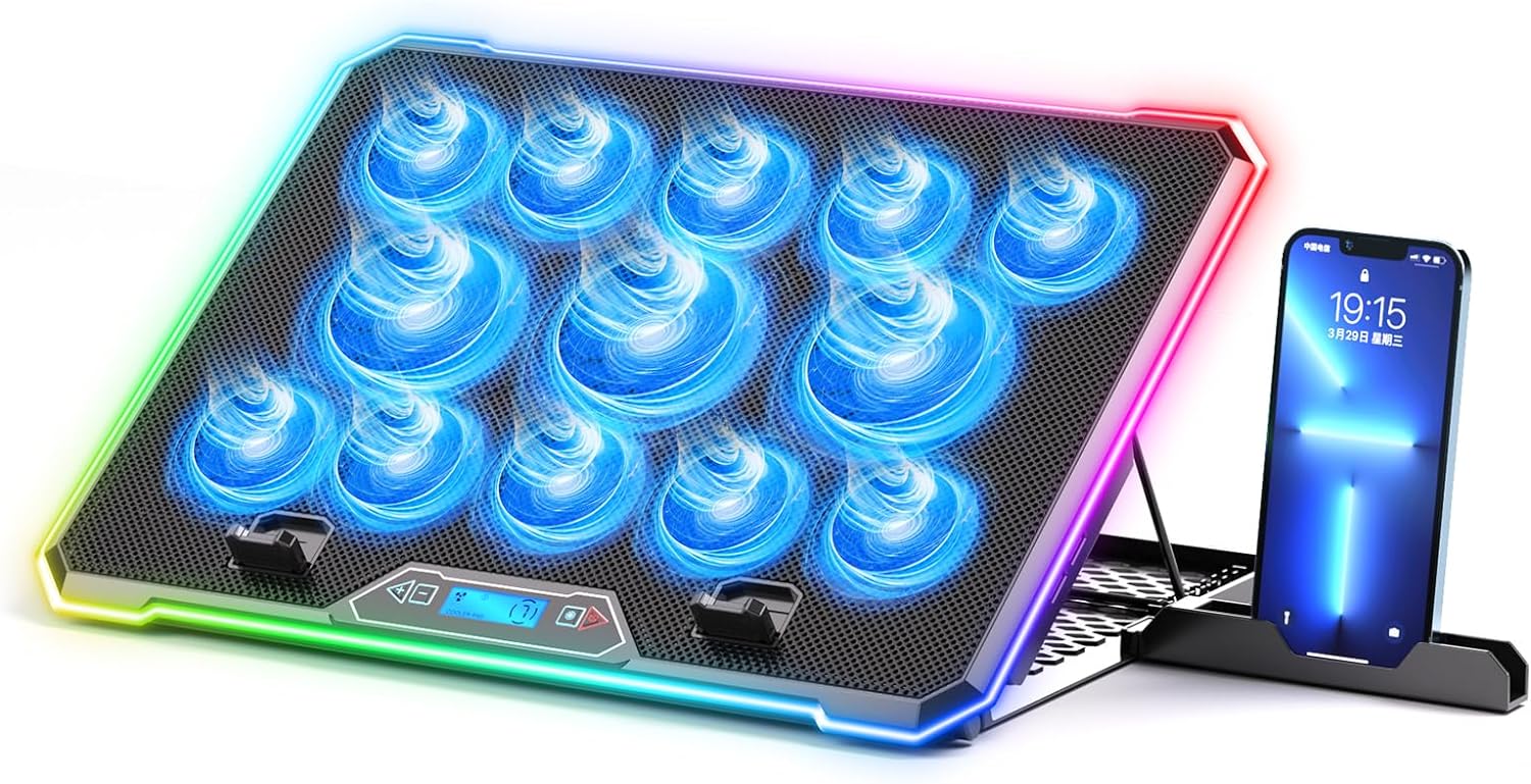 Rgb Laptop Cooling Pad Gaming  - Laptop Cooling Pad recensie en prijs