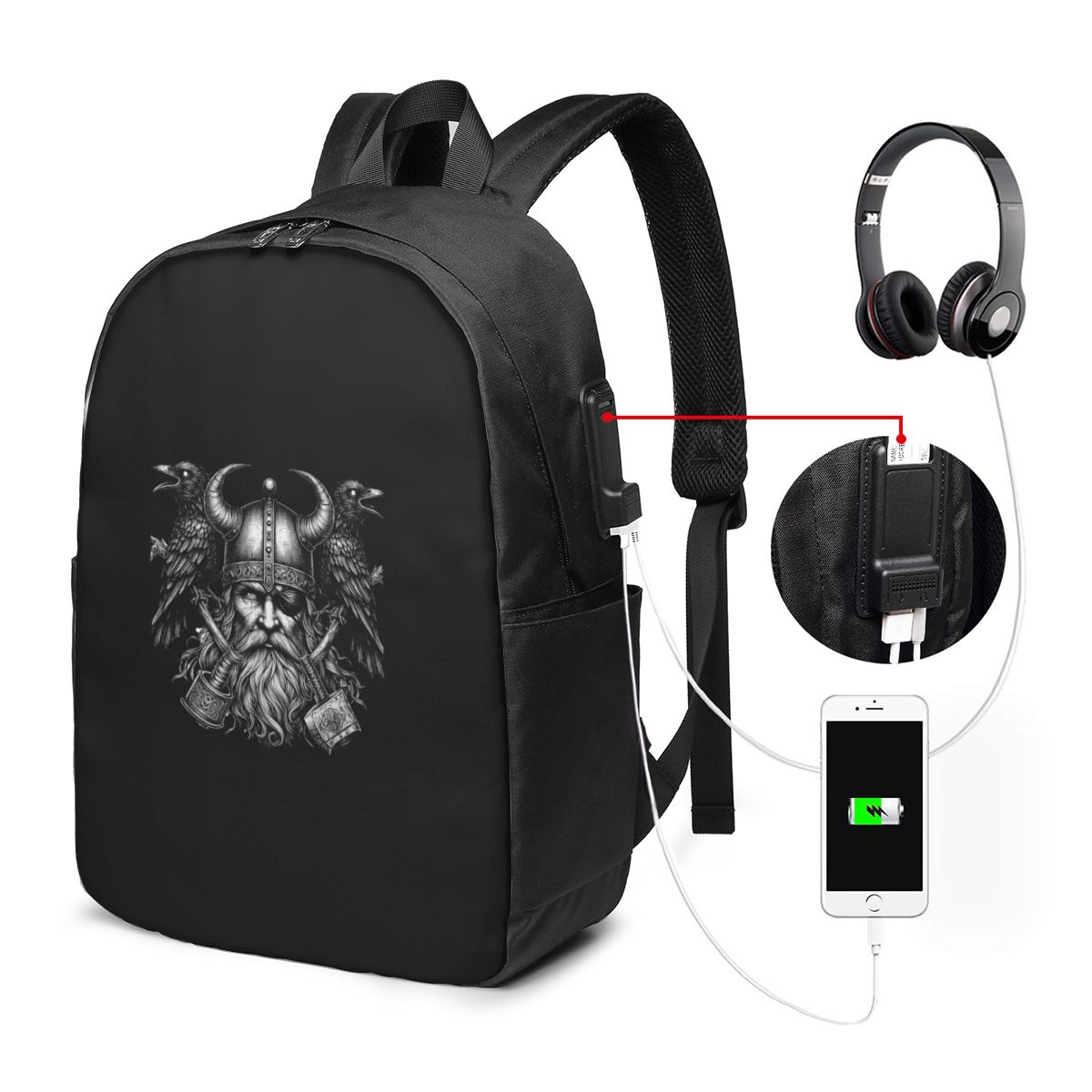 Odin Vikings Viking Legende No - Laptop Bag recensie en prijs